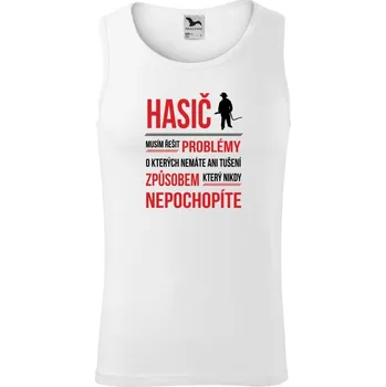 Pánské tílko Pánské tílko Malfini Core Musím řešit problémy - hasič