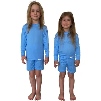 SPORT NANO triko dlouhý rukáv .dětské .110 .azurová