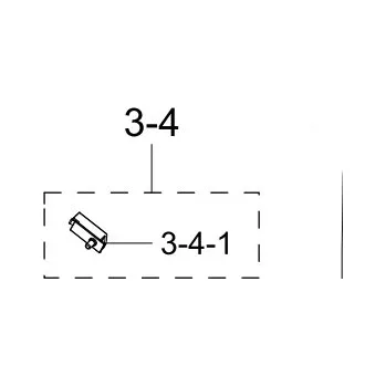 Samsung spínač DC64-00828G dveří pračky