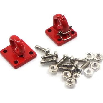 RC model auta YeahRacing tažná oka (2ks) 1/10 - maketa