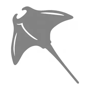 Samolepící dekorace SAMOLEPKA Rejnok 004 levá manta (17 - šedá) NA AUTO, NÁLEPKA, FÓLIE, POLEP, TUNING, VLASTNÍ TEXT, TISK, AUTOSAMOLEPKY.cz, POLEPY, OBRÁZEK, LOGO, SAMOLEPKY