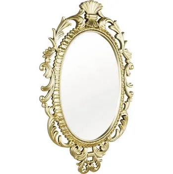 Zrcadlo Zrcadlo na zeď TRIXI zlaté 45 x 73 cm