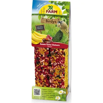 Krmivo pro ptáka JR Farm Birdys banán/datle/maliny 260 g