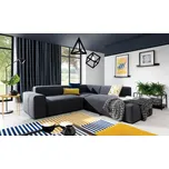 ZEUS XL rohová sedací souprava, látka premium
