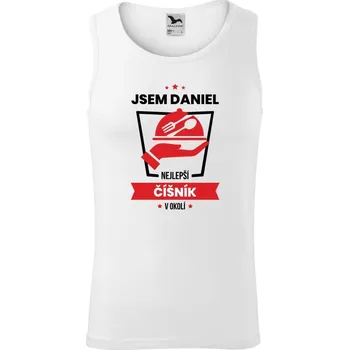 Pánské tílko Pánské tílko Malfini Core Nejlepší v okolí - číšník