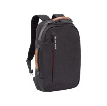 Městský batoh Progress MANAGER šedý melír Šedá batoh + DÁREK DLE VÝBĚRU!