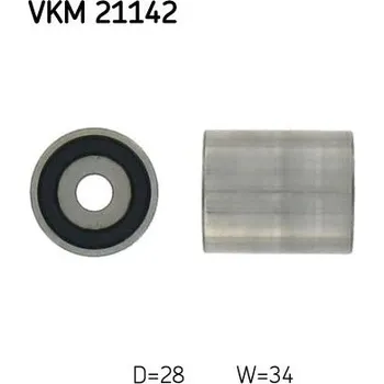 Rozvod motoru Vratná/vodicí kladka, ozubený řemen SKF VKM 21142