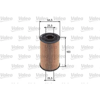 Filtr do auta Olejový filtr VALEO 586533