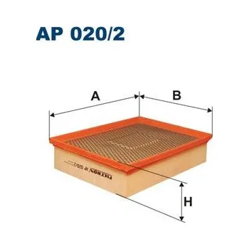 Filtr do auta Vzduchový filtr FILTRON AP 020/2