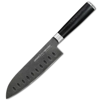Kuchyňský nůž Samura MO-V Stonewash nůž Santoku 180 mm