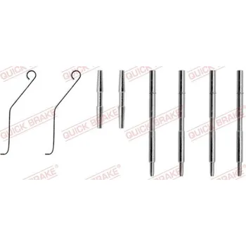 Brzdový systém Sada příslušenství, obložení kotoučové brzdy Quick Brake 109-1044