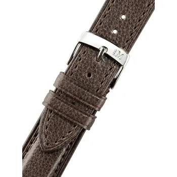 Řemínek na hodinky Kožený řemínek Morellato Canova 4684B73.032 M, hnědý - 18 mm