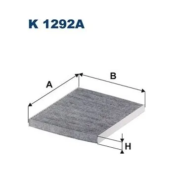 Klimatizace automobilu Filtr, vzduch v interiéru FILTRON K 1292A