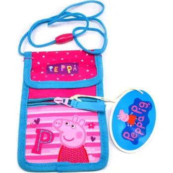 Peněženka Disney Kapsička na krk pro děti s Peppou