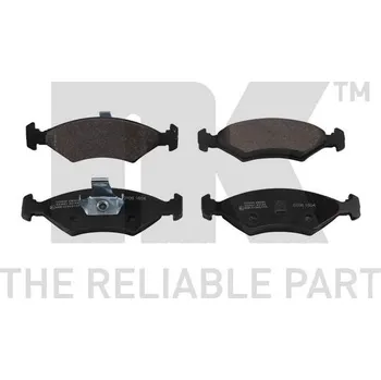 Brzdový systém Sada brzdových destiček, kotoučová brzda NK 222508