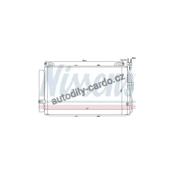 Chladič motoru Chladič klimatizace NISSENS 94645