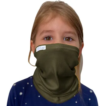 Šála NANO šátek multifunkční .dětský .khaki