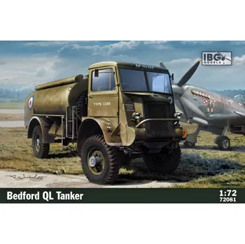 Plastikový model IBG 1/72 Bedford QL Tanker