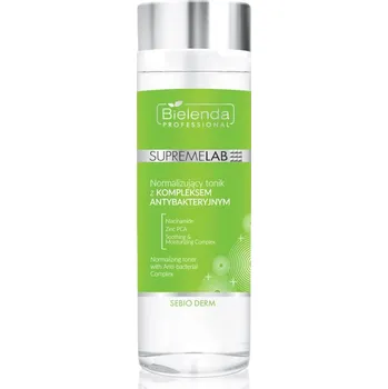 Bielenda Professional Supremelab Sebio Derm tonikum pro mastnou a smíšenou pleť Antibacterial Complex 200 ml