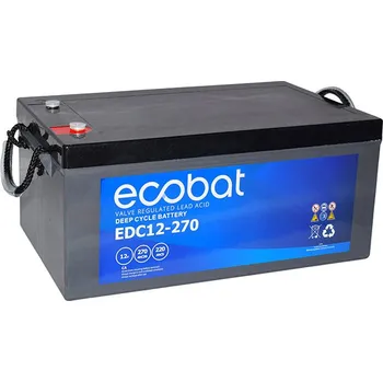 Trakční baterie Ecobat EDC12-270 12V 270Ah
