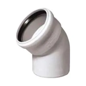 Kouřovod koleno SKOLAN SKB 100/45°