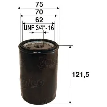 Filtr do auta Olejový filtr VALEO 586052