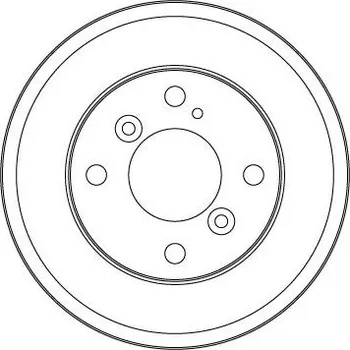 Brzdový buben Brzdový buben TRW DB4553