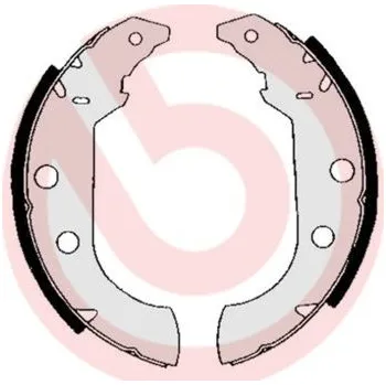 Brzdová čelist Sada brzdových čelistí BREMBO S 61 517