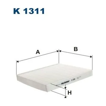 Autodíl Filtr, vzduch v interiéru FILTRON K 1311