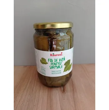 Koření Foi de vita in saramura Vinný list v nálevu 660g