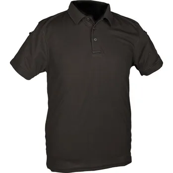 Pánské tričko MIL-TEC® Triko/polokošile TACTICAL QUICK DRY krátký rukáv ČERNÁ velikost: M