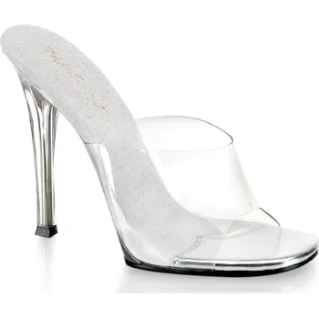 Dámské erotické boty Pleaser Gala-01 Clr Lucite Velikost 38