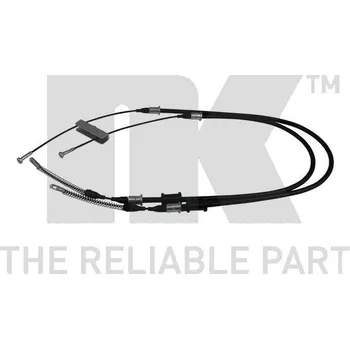 Lanko parkovací brzdy Tažné lanko, parkovací brzda NK 903676