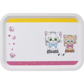 Orion Servírovací dětský tác 30,5 x 21 cm kocouři