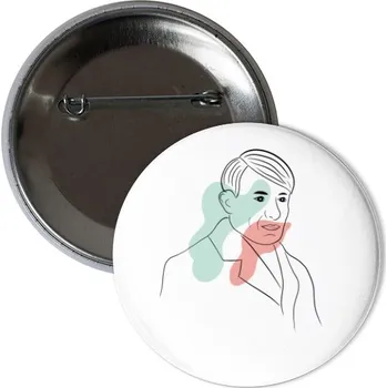 Odznáček s potiskem Placka Picasso