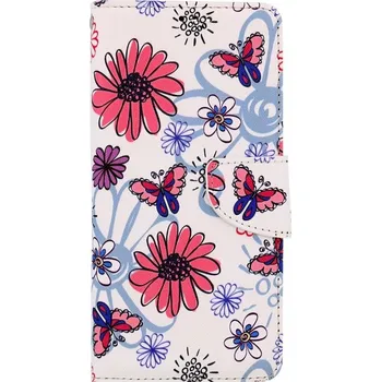 Pouzdro na mobilní telefon Pouzdro Realme C31 knížkové Flowers (kryt neboli obal na Realme C31)