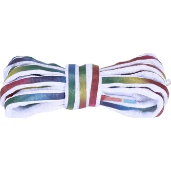 Tkaničky do bot Reflexní šňůrky do bot Bílá/Multi