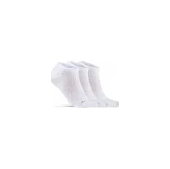 Pánské ponožky CRAFT CORE Dry Footies 3-pack bílá 1910638-900000 37 - 39 ponožky