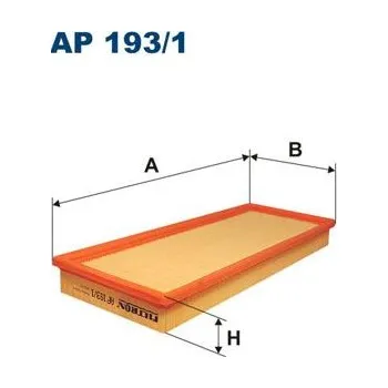 Autodíl Vzduchový filtr FILTRON AP 193/1