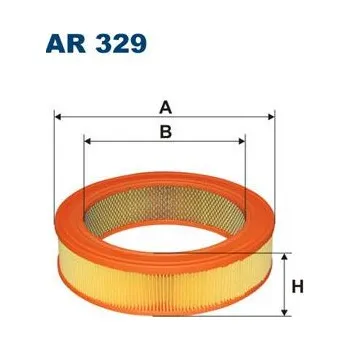 Autodíl Vzduchový filtr FILTRON AR 329