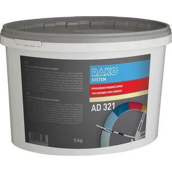 Průmyslové lepidlo AD321 (R2T) - dvousložkové mrazuvzdorné lepidlo, 5 kg B.AD321.R005