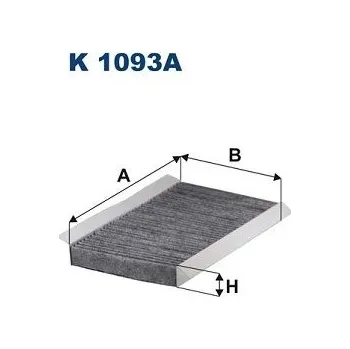 Autodíl Filtr, vzduch v interiéru FILTRON K 1093A
