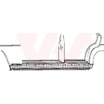 Prah karosérie Nástupní panel VAN WEZEL 3003.01