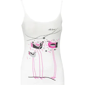 Dámské tílko ALTISPORT CARRYOVER ALW043K397 BÍLÁ XXL