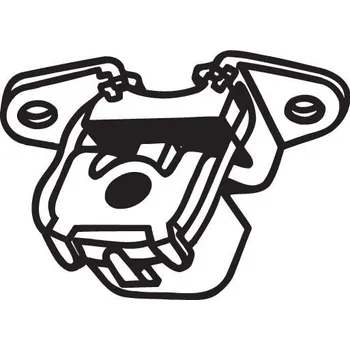 Výfukový systém Držák, výfukový systém BOSAL 255-519