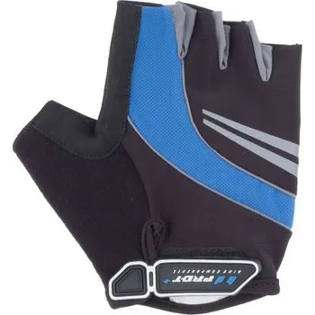 Cyklistické rukavice Rukavice PRO-T Plus Salerno černo-modrá, XS