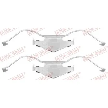 Brzdový systém Sada příslušenství, obložení kotoučové brzdy Quick Brake 109-1297