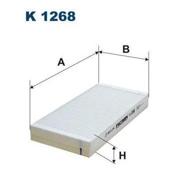 Autodíl Filtr, vzduch v interiéru FILTRON K 1268