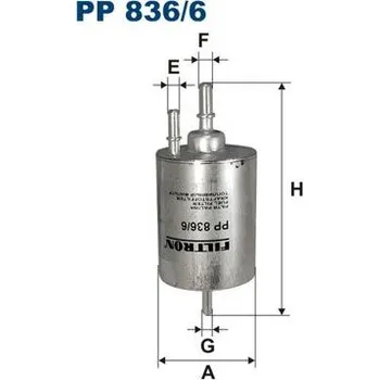 Filtr do auta Palivový filtr FILTRON PP 836/6