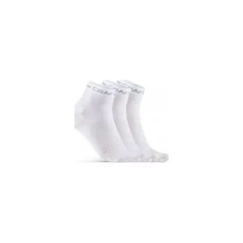CRAFT CORE Dry Mid 3-pack bílá 1910637-900000 46 - 48 ponožky